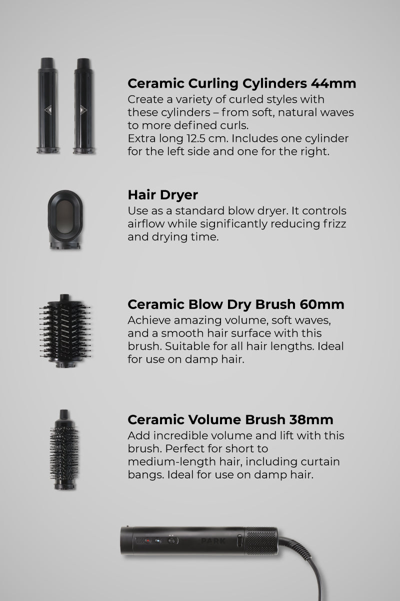 Pro Air Styler Trio – Styling Tool, Volume, and Heat Protection in One Complete Kit