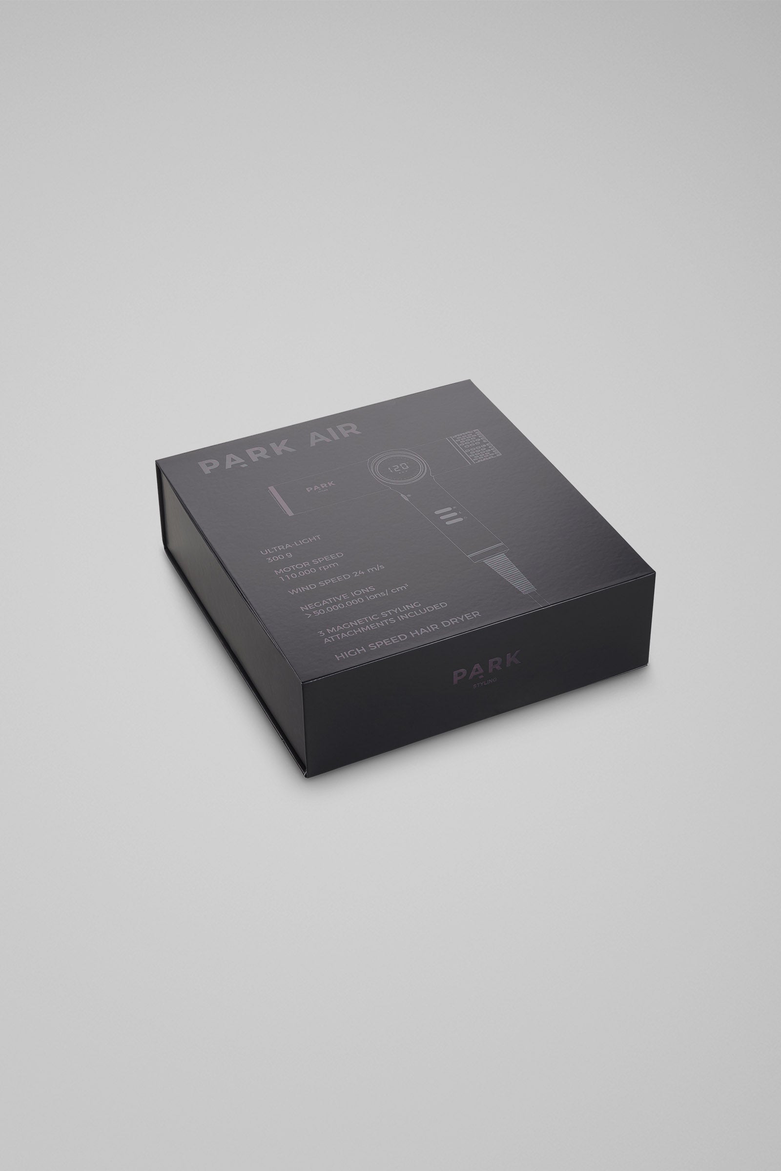 PARK Air 2 hairdryer - Lightweight hairdryer and ideal for curls