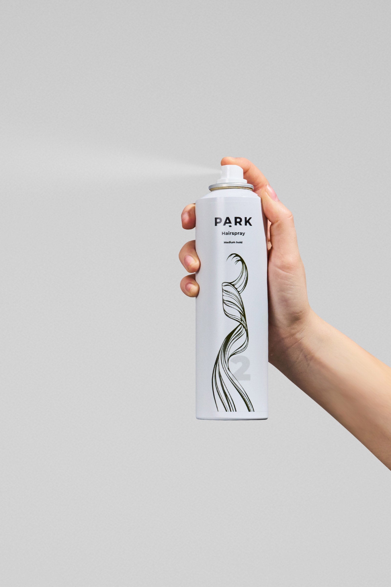 Medium Hairspray - Vegan hairspray with medium hold